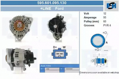 CV PSH 595601095130 -  Генератор